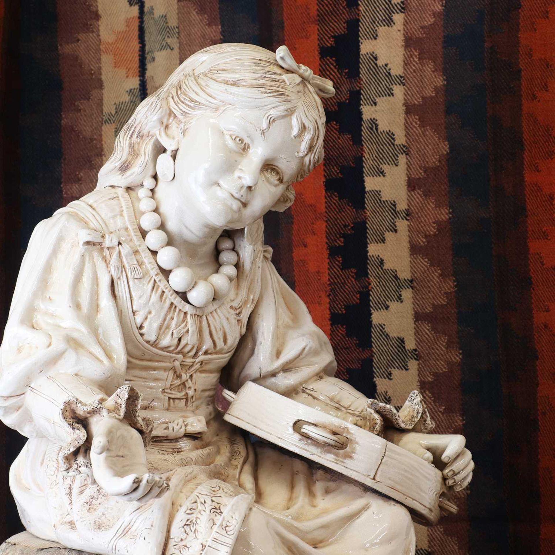 A Bretby glazed pottery figure, - Image 5 of 6
