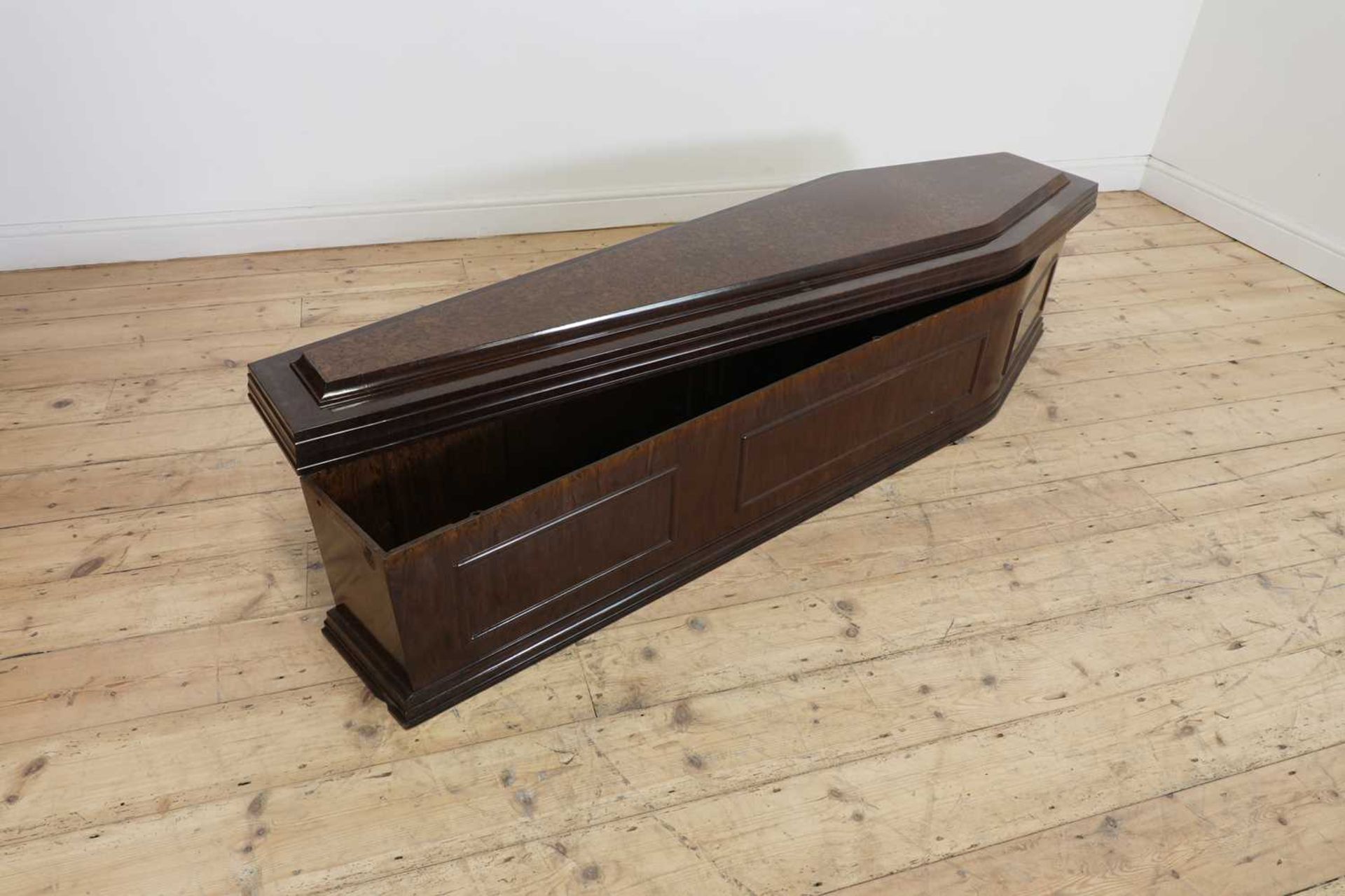 A rare full-sized Bakelite coffin, - Image 5 of 12