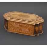 A Boer War prisoner-of-war folk art money box,