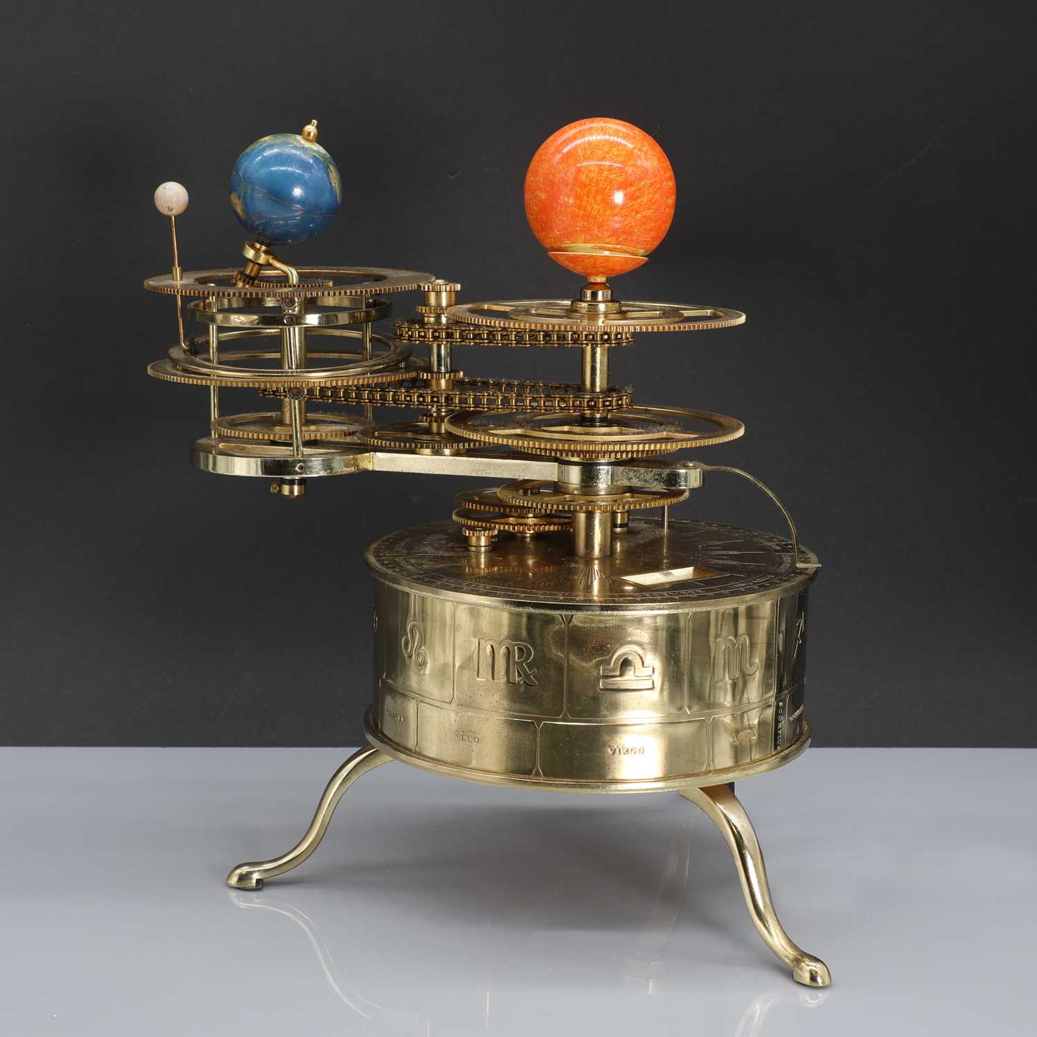 A brass planetarium, - Bild 4 aus 4