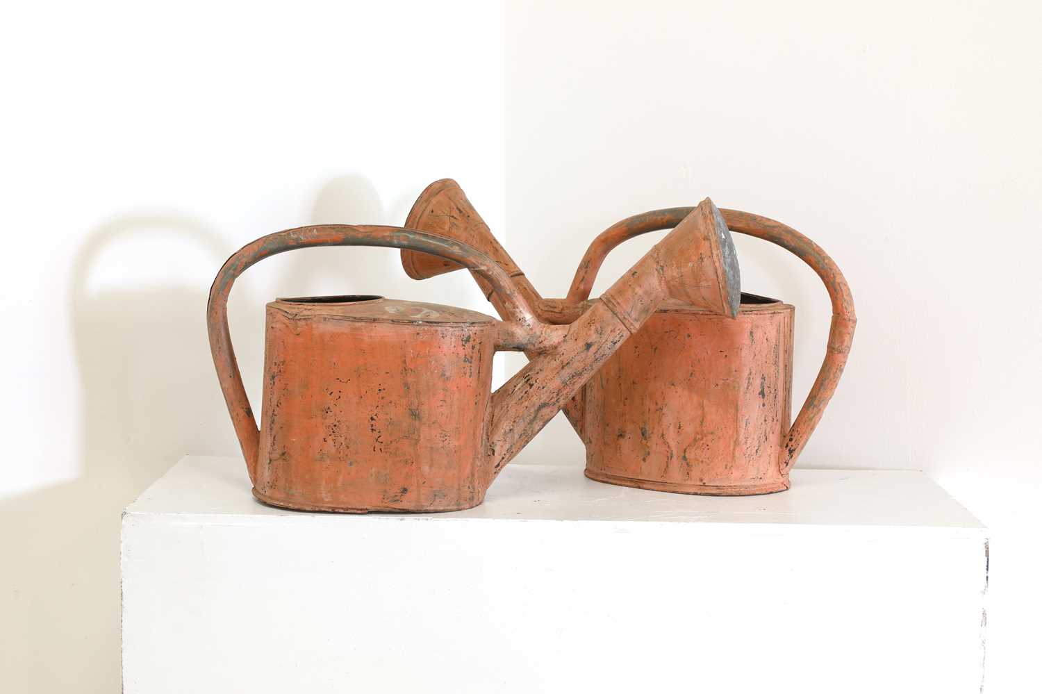 A pair of toleware watering cans, - Image 2 of 3