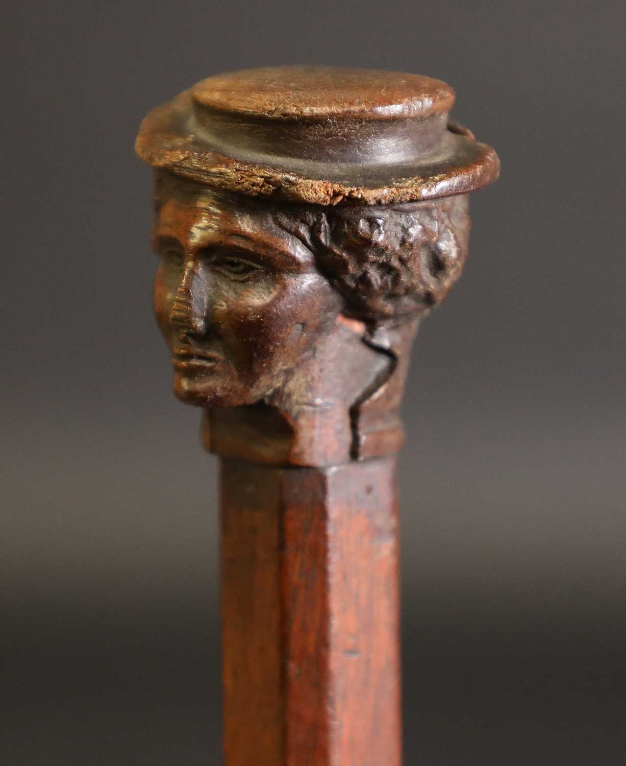 A suffragette walking stick,