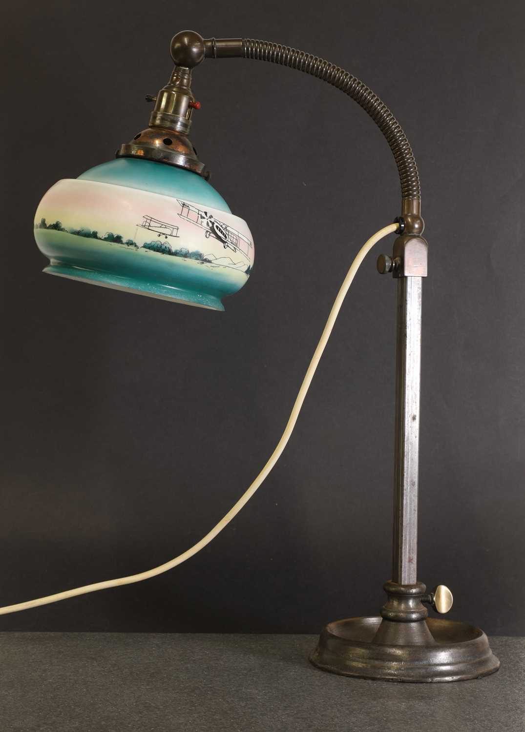 An Art Deco industrial-style worklamp,