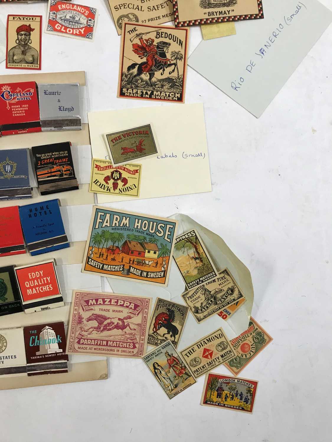 A collection of eighteen matchbook proofs, - Image 3 of 5