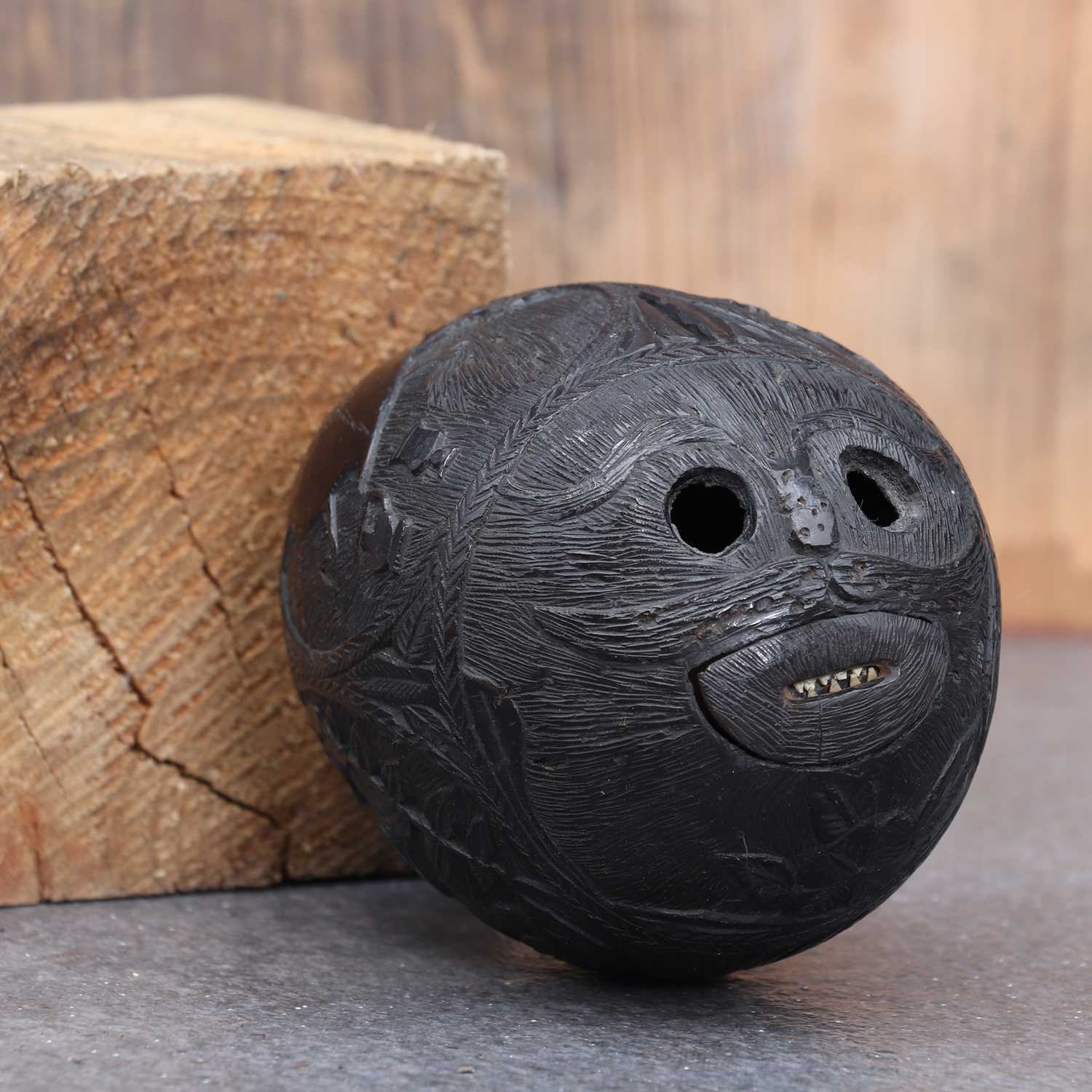 A 'bugbear' coconut,