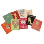 A group of nine Folies Bergère programmes,