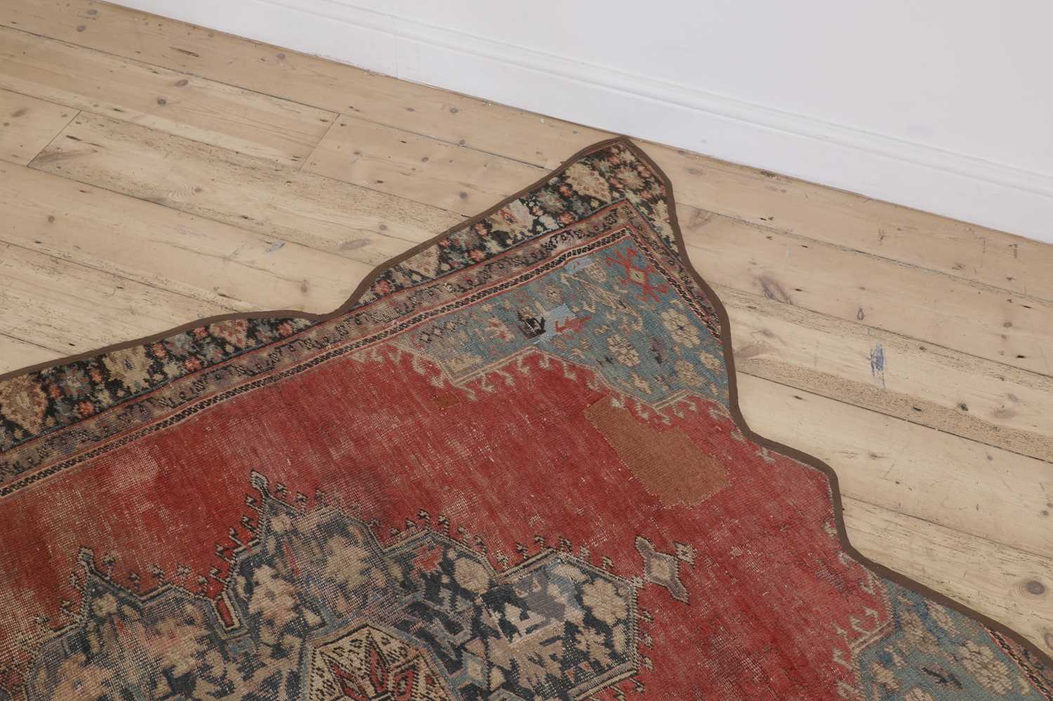 A Persian 'bear' rug, - Image 3 of 5