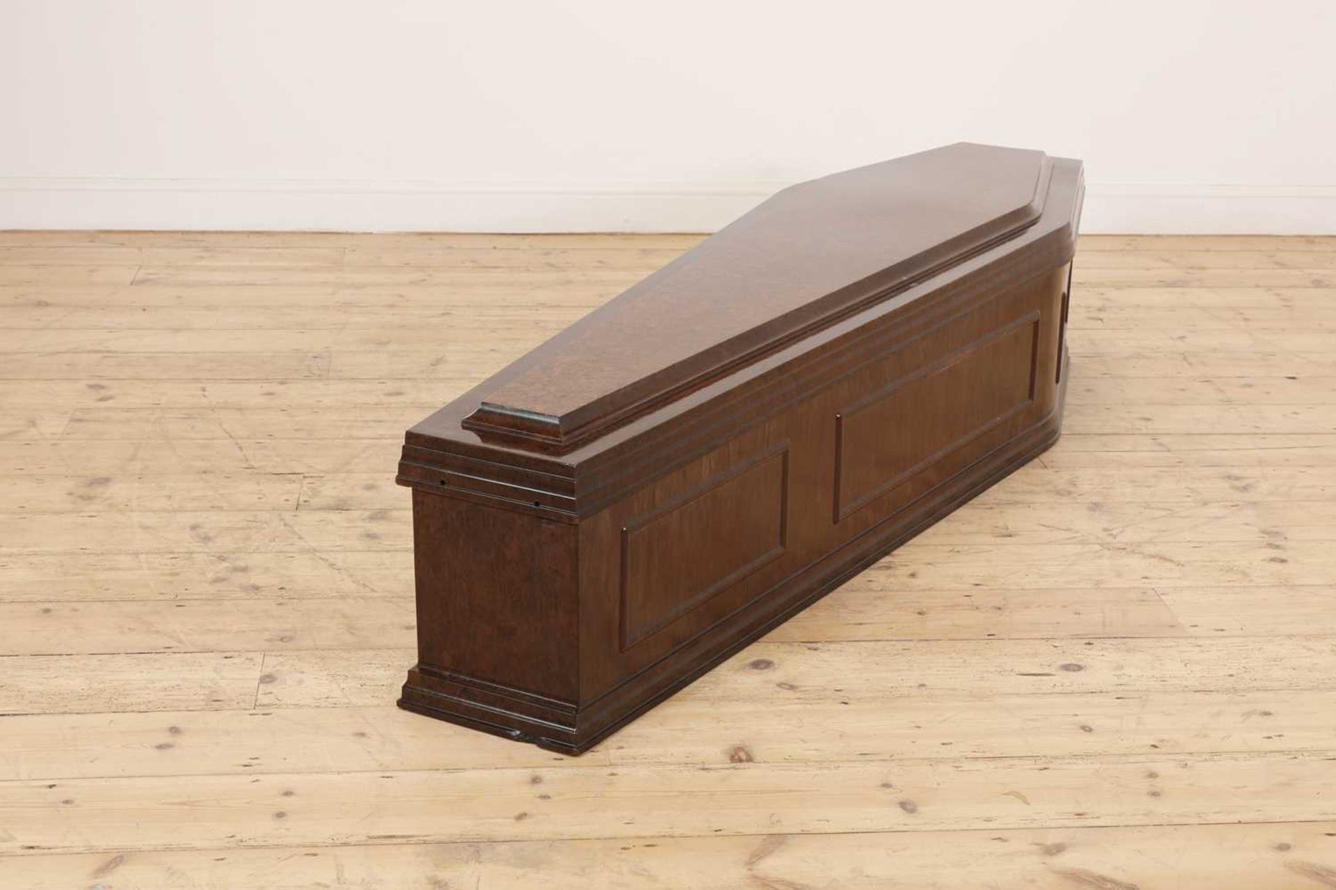 A rare full-sized Bakelite coffin, - Image 4 of 12