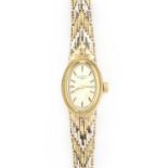 A 9ct gold ladies' Rotary mechanical bracelet watch,