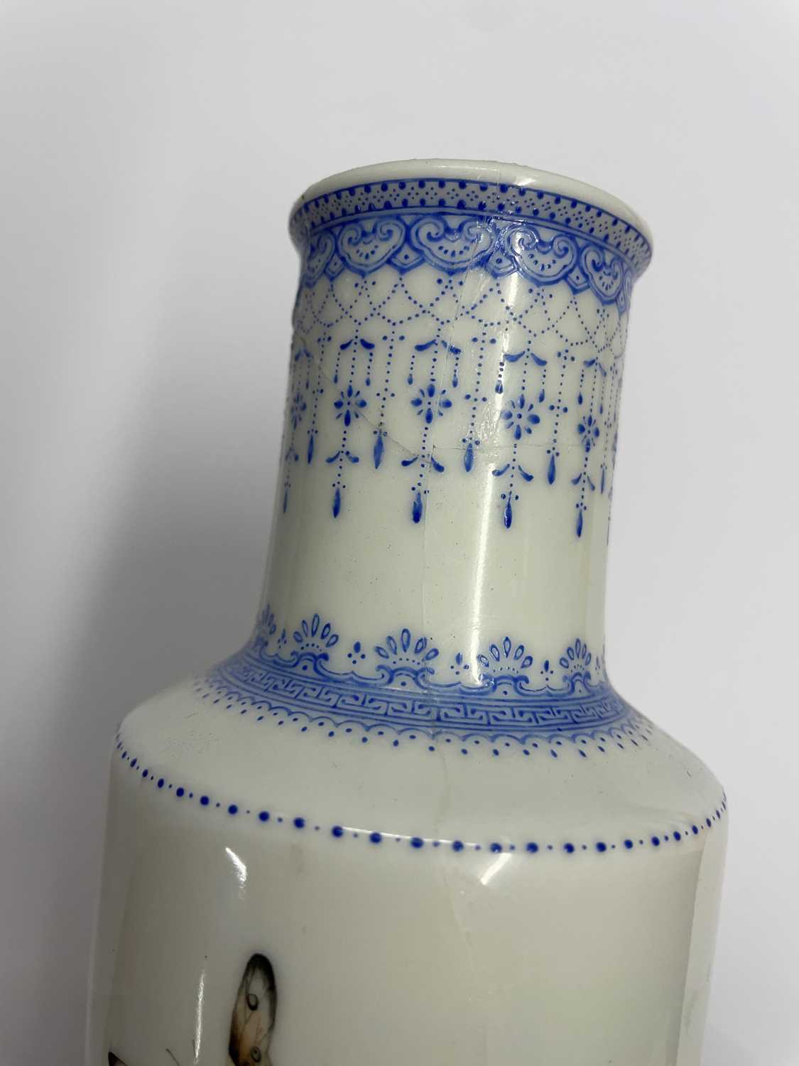 A Chinese famille rose vase, - Image 12 of 21