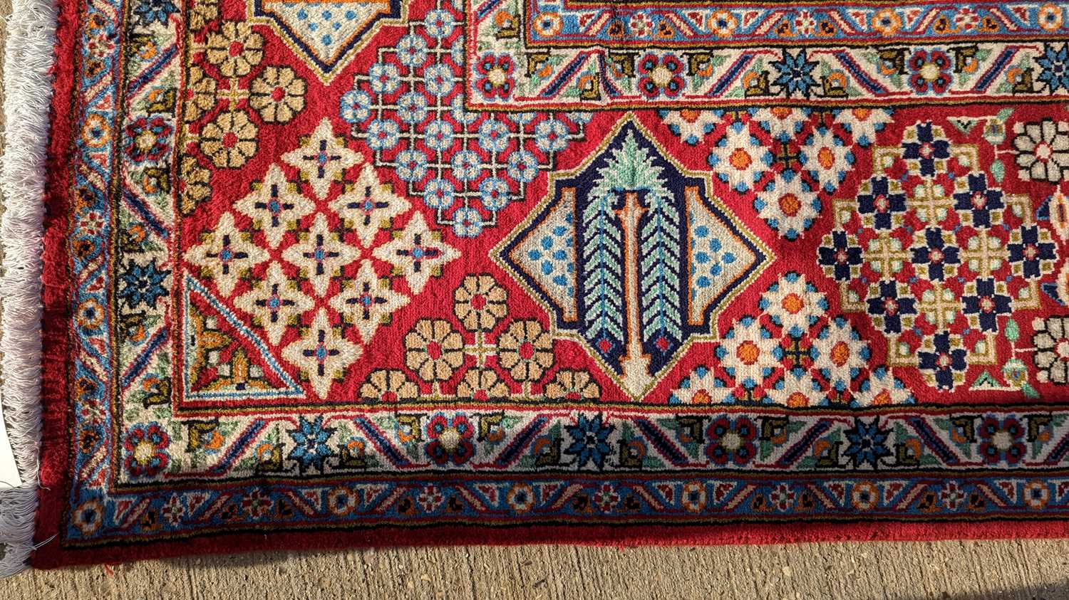 A Tabriz carpet - Image 3 of 24