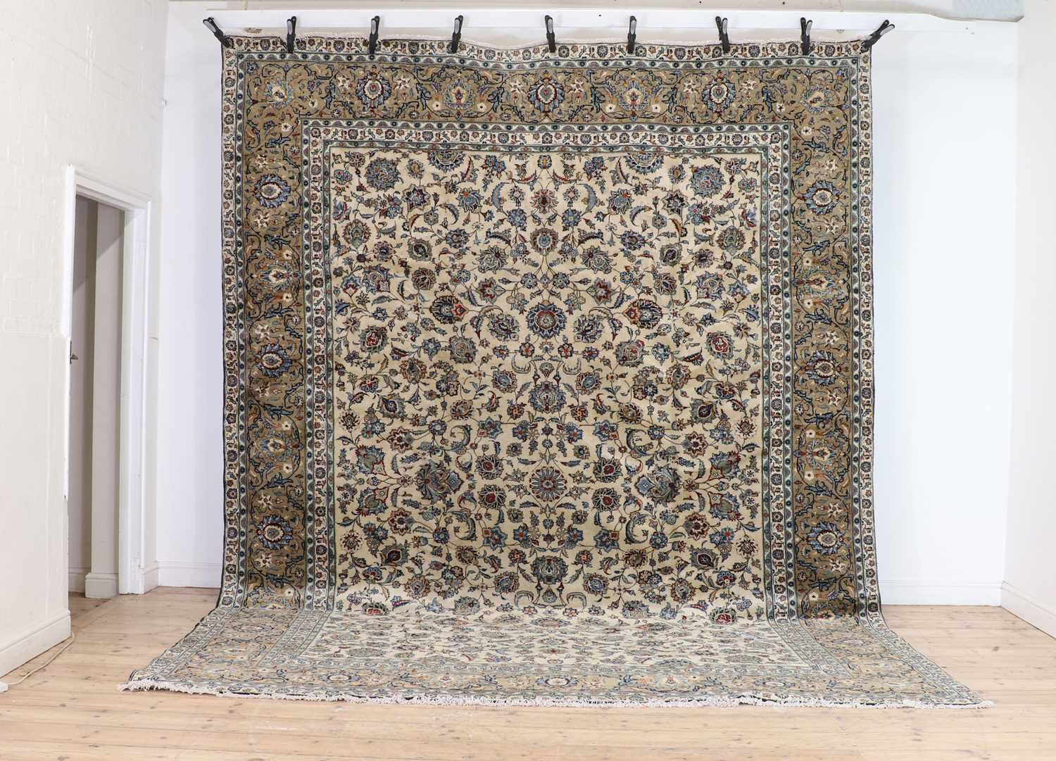 A Kashan carpet