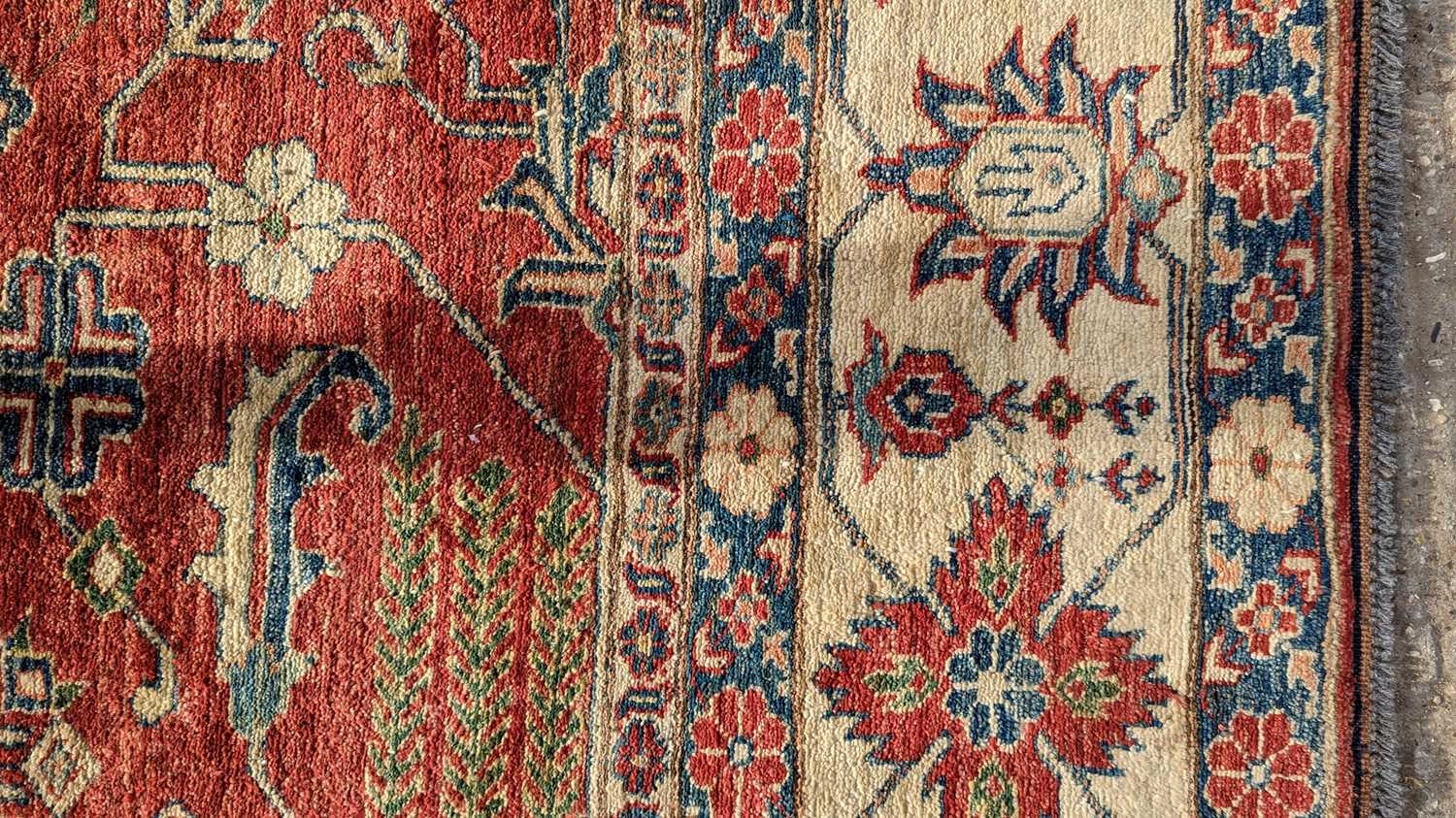 A Kazak carpet - Image 6 of 17