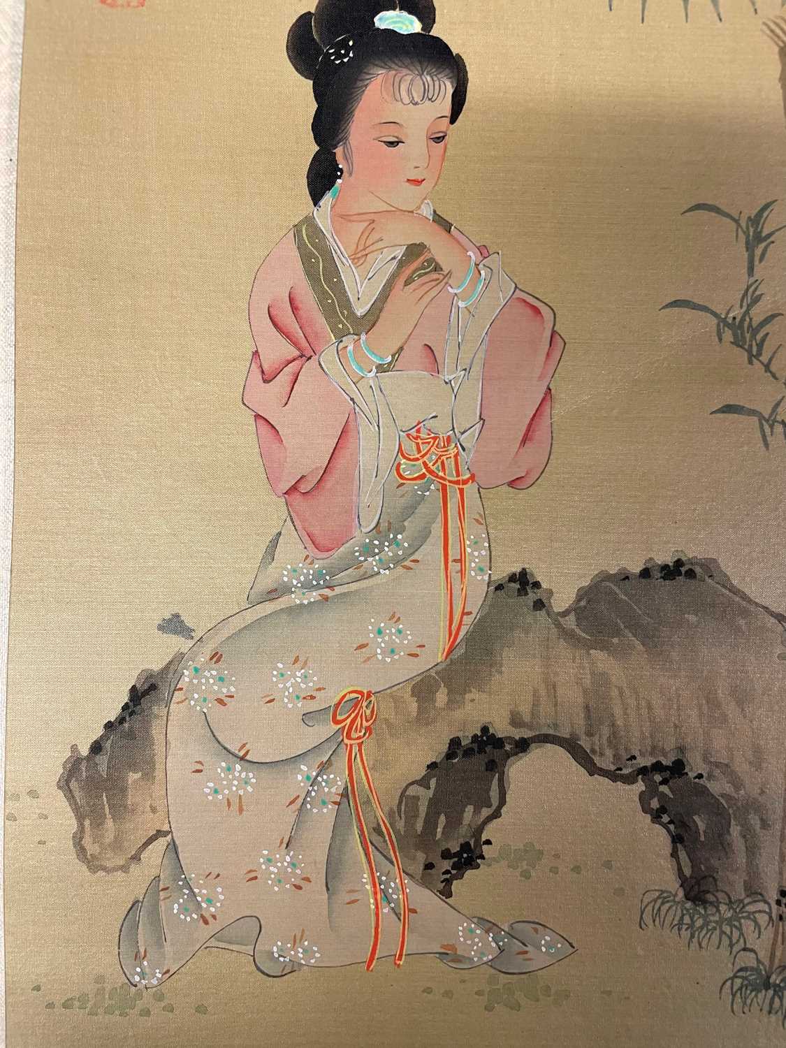 A group of three Chinese paintings, - Image 15 of 19