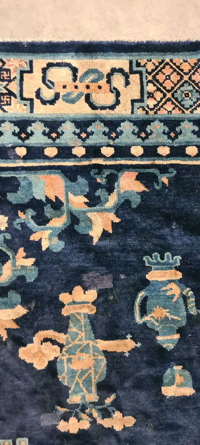 A Chinese wool rug, - Image 18 of 24