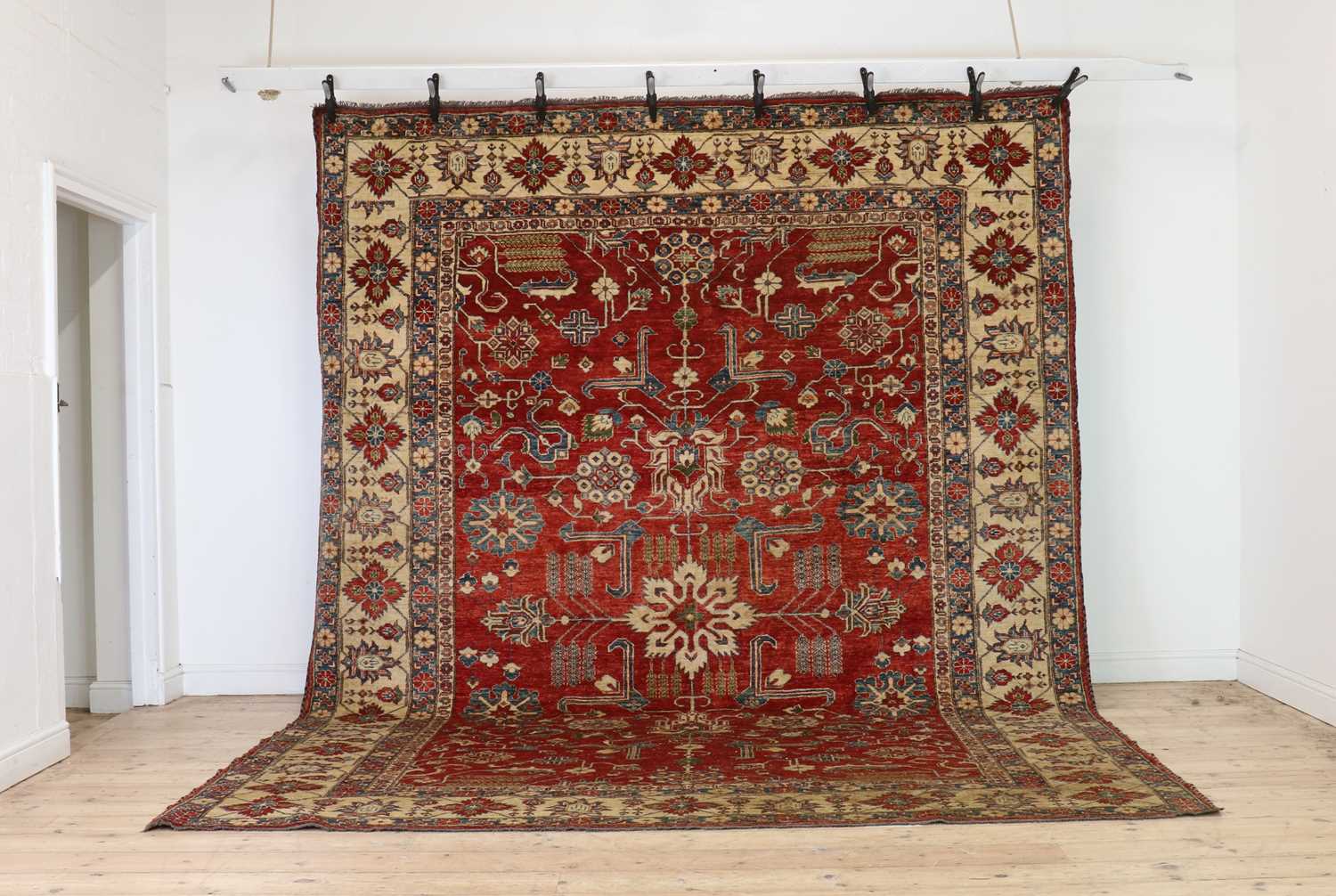 A Kazak carpet