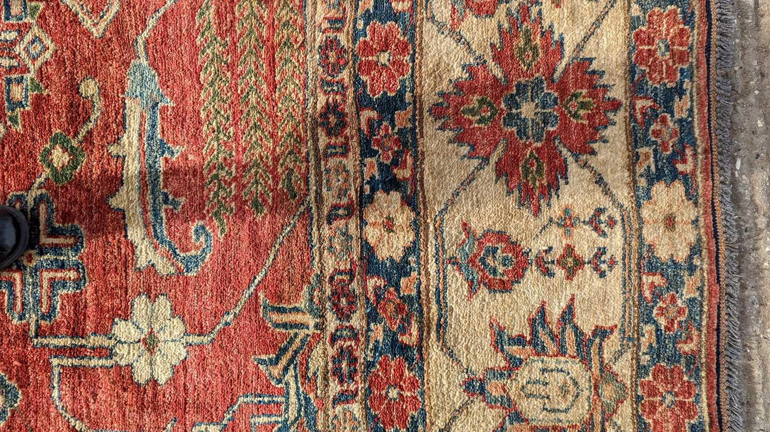 A Kazak carpet - Image 7 of 17