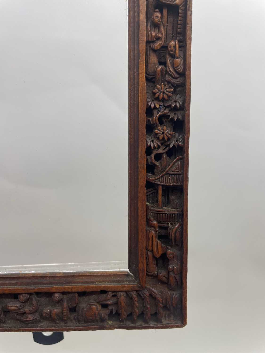 A Chinese boxwood frame, - Image 18 of 19