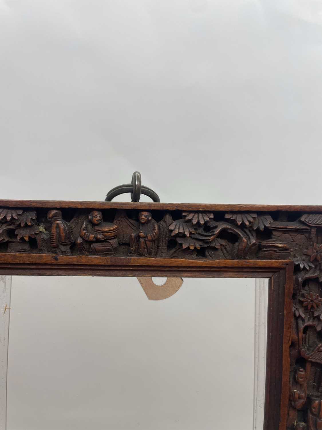 A Chinese boxwood frame, - Image 19 of 19