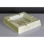 A Forges & Boulonneries Fernand-Belliard pottery ashtray,