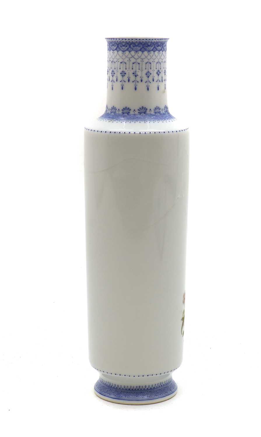 A Chinese famille rose vase, - Image 2 of 21