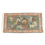 An Indian needlework wall hanging,