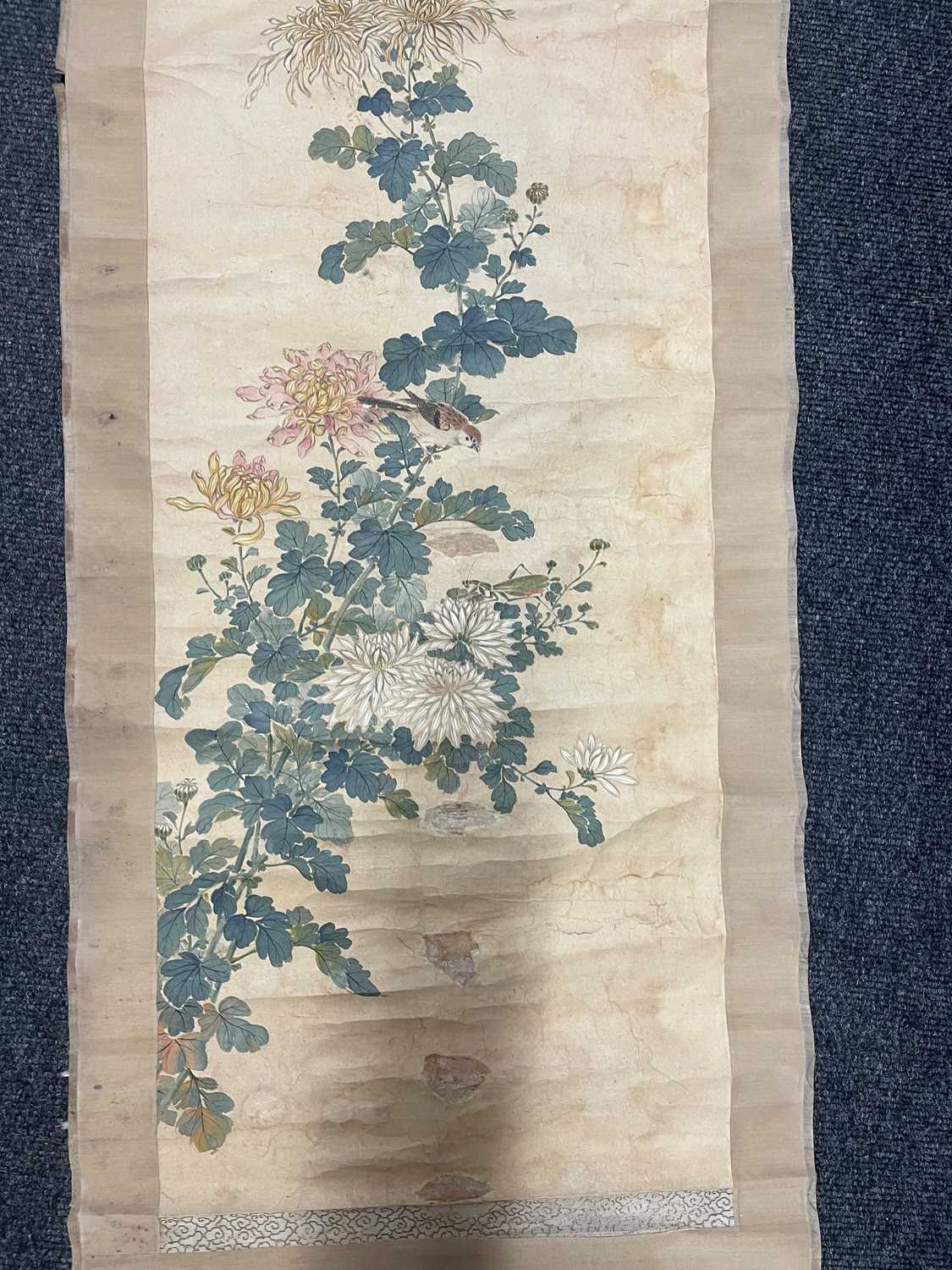 A Chinese hanging scroll, - Image 8 of 51