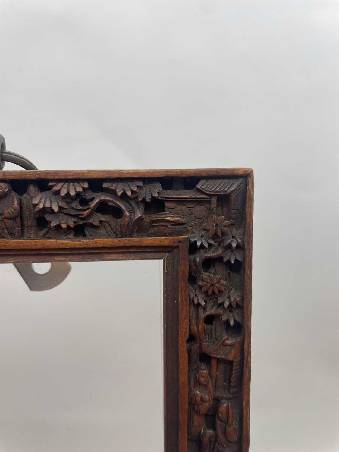 A Chinese boxwood frame, - Image 17 of 19