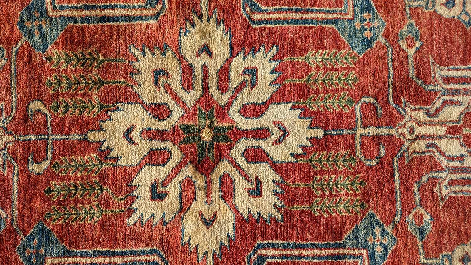 A Kazak carpet - Image 11 of 17