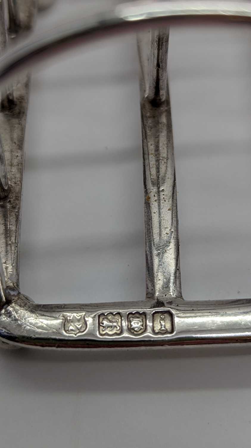 A Victorian silver four division toast rack, - Image 6 of 18