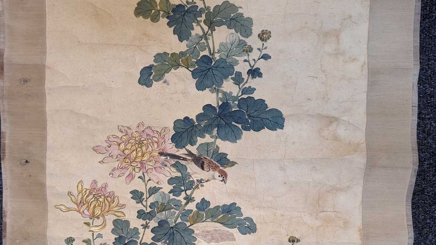 A Chinese hanging scroll, - Image 22 of 51