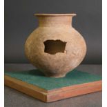 A Roman terracotta vessel,