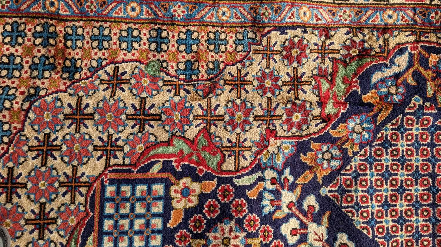 A Tabriz carpet - Image 12 of 24