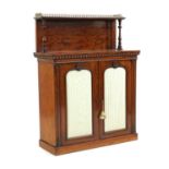 A small William IV mahogany chiffonier