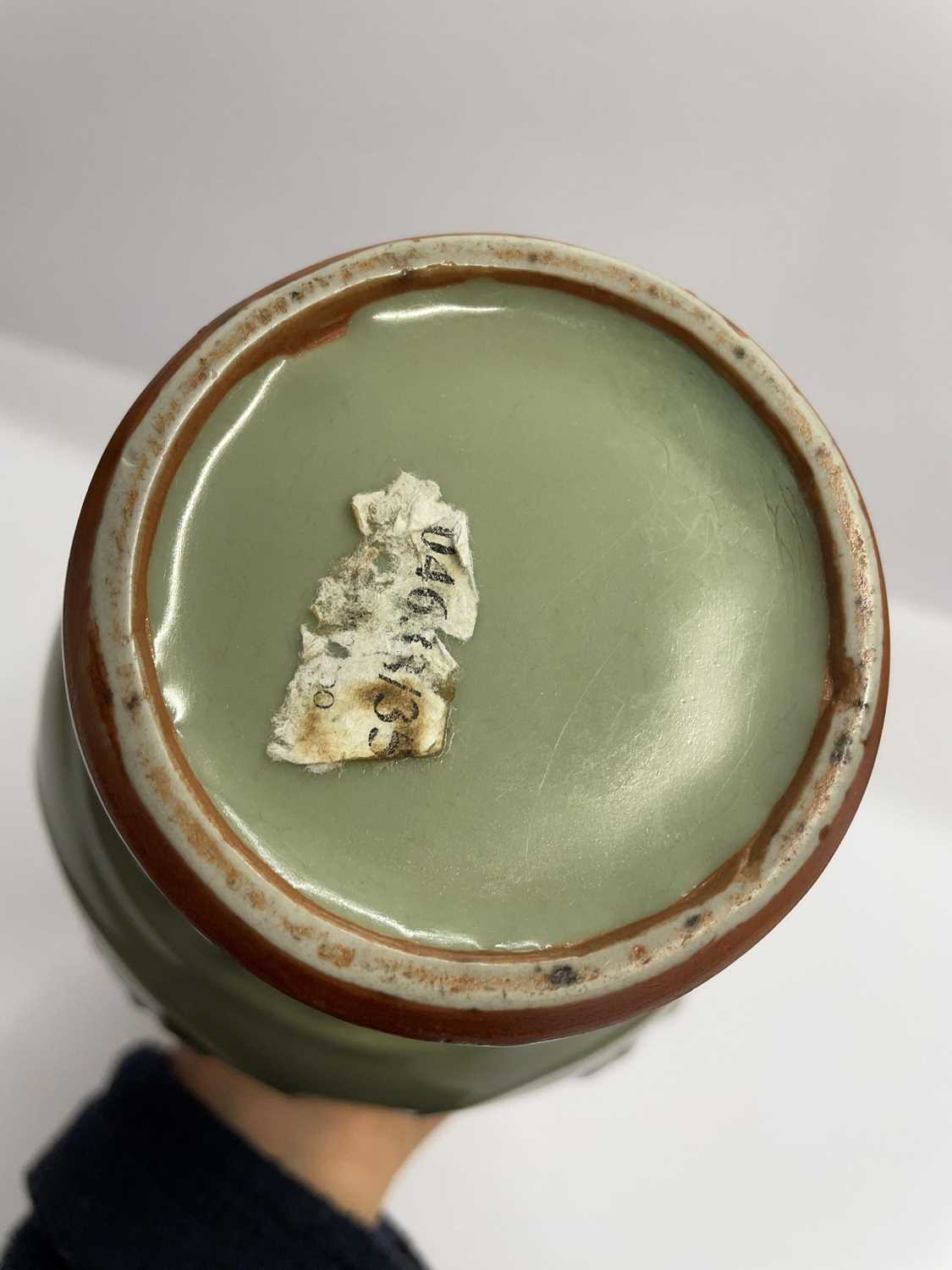 A Chinese celadon vase, - Image 14 of 15