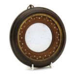 An Anglo-Indian porthole mirror,