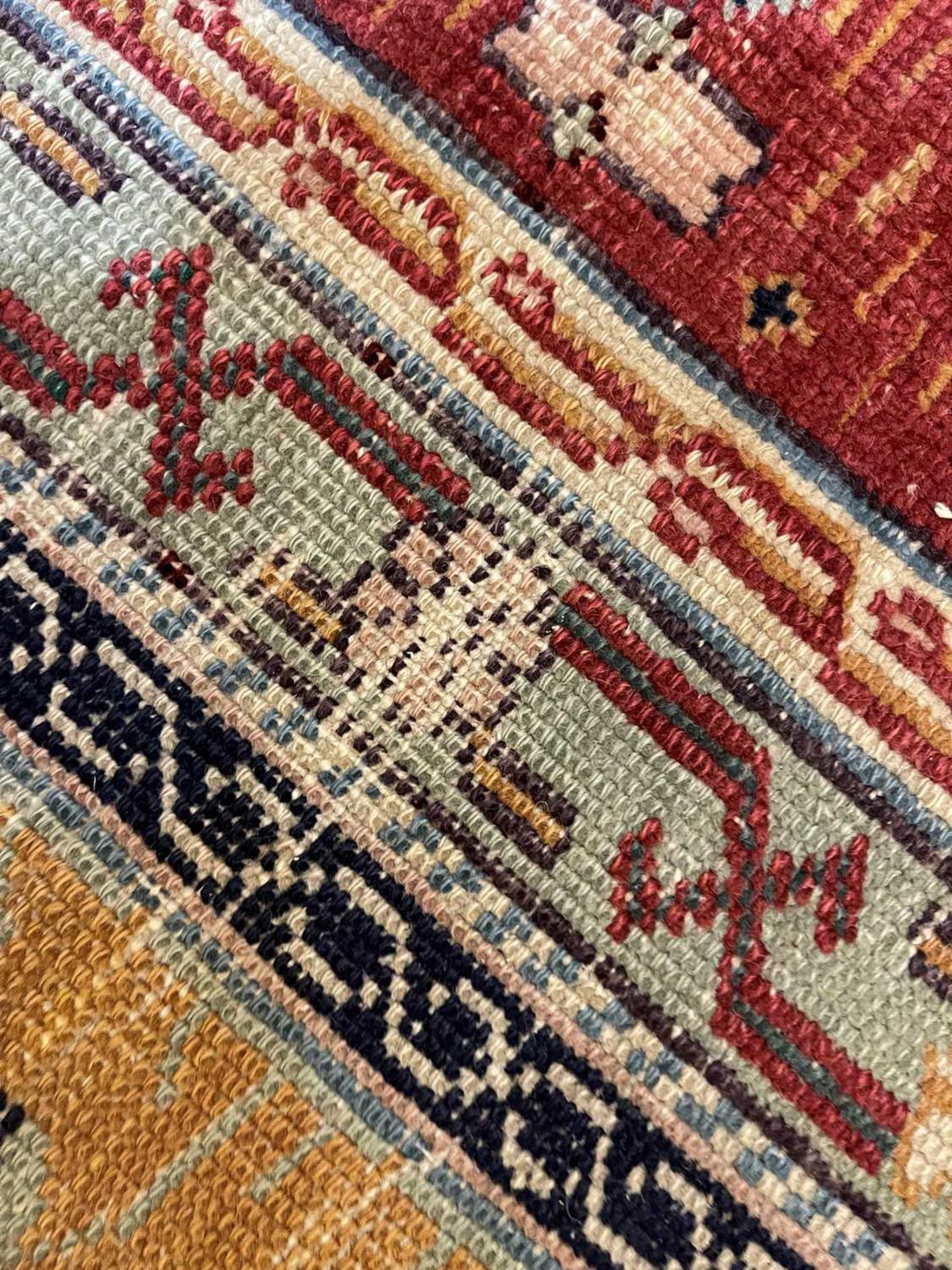 A Persian wool carpet, - Bild 11 aus 26