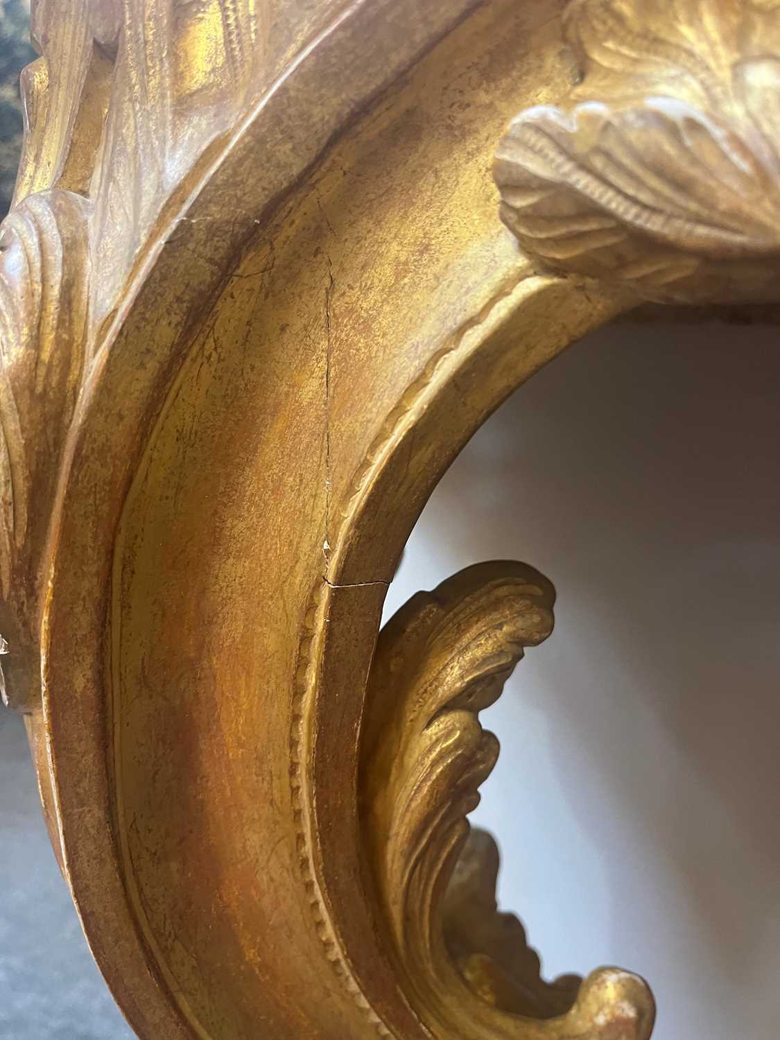 A Louis XV giltwood console table, - Image 24 of 27