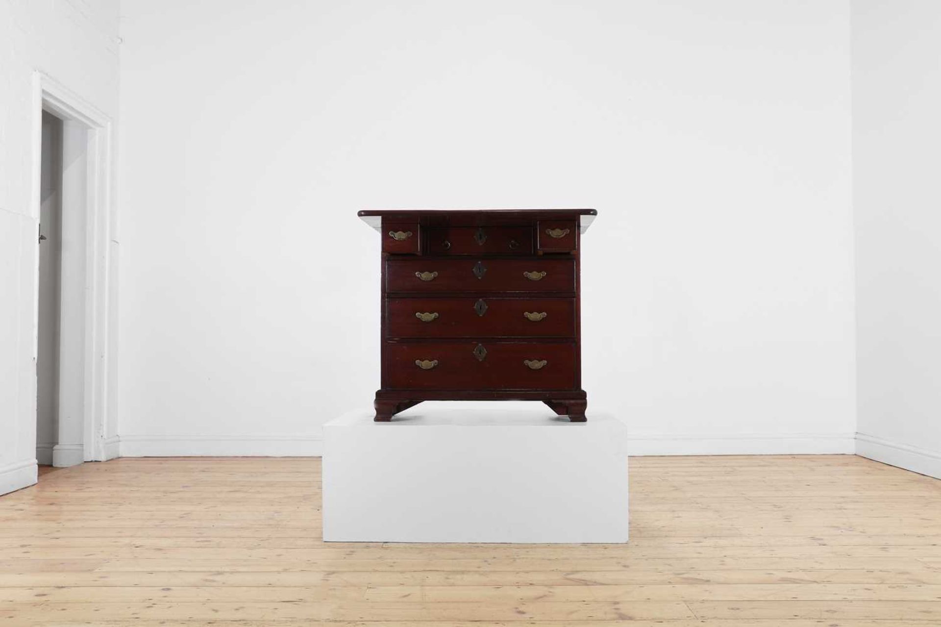 A George II mahogany bachelor's chest,