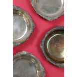 A set of four Victorian silver-plated serving dishes