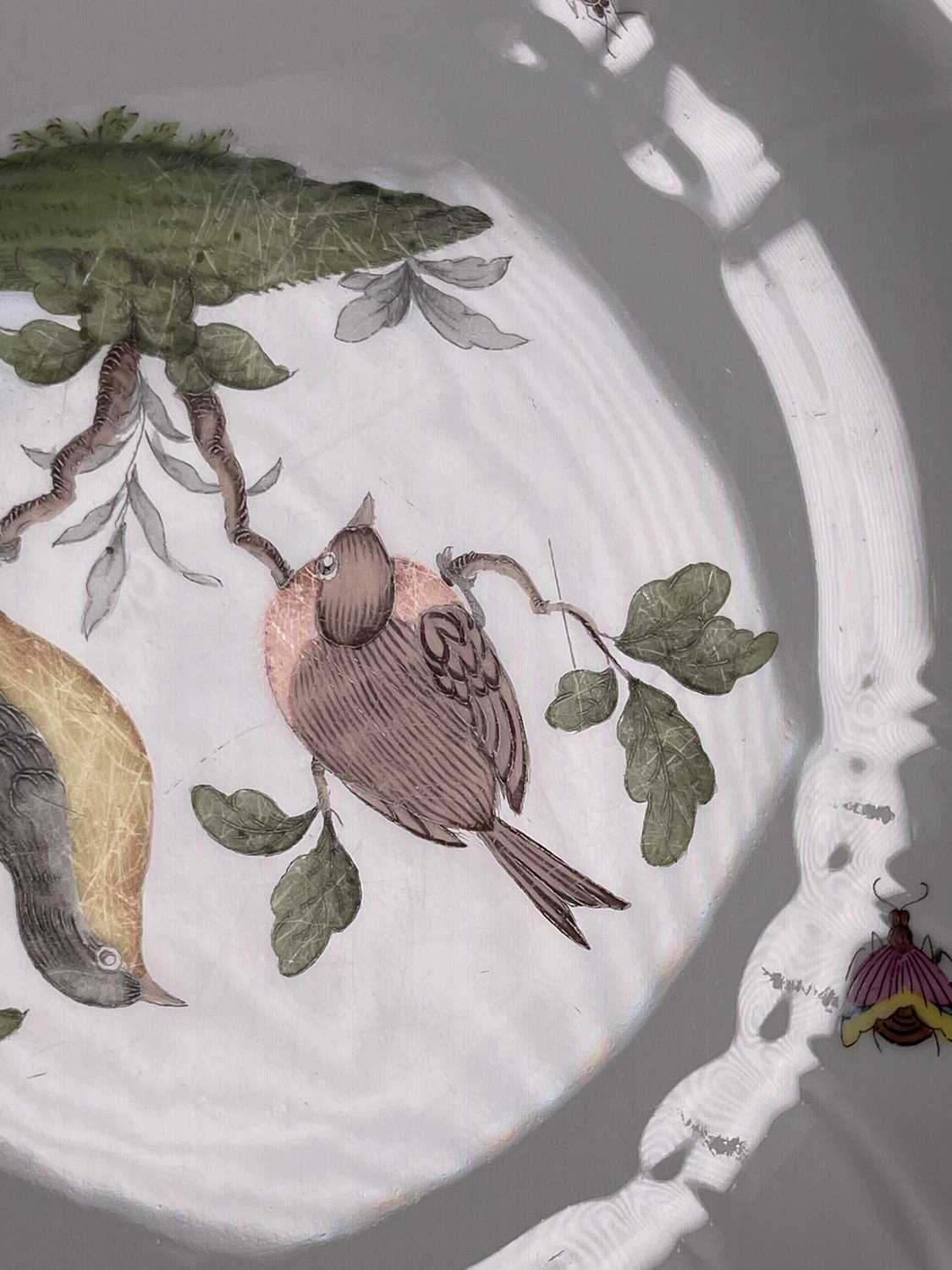 A Herend porcelain 'Rothschild Bird' dinner service, - Image 19 of 40