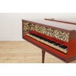A Zuckermann Harpsichords kit-built harpsichord,