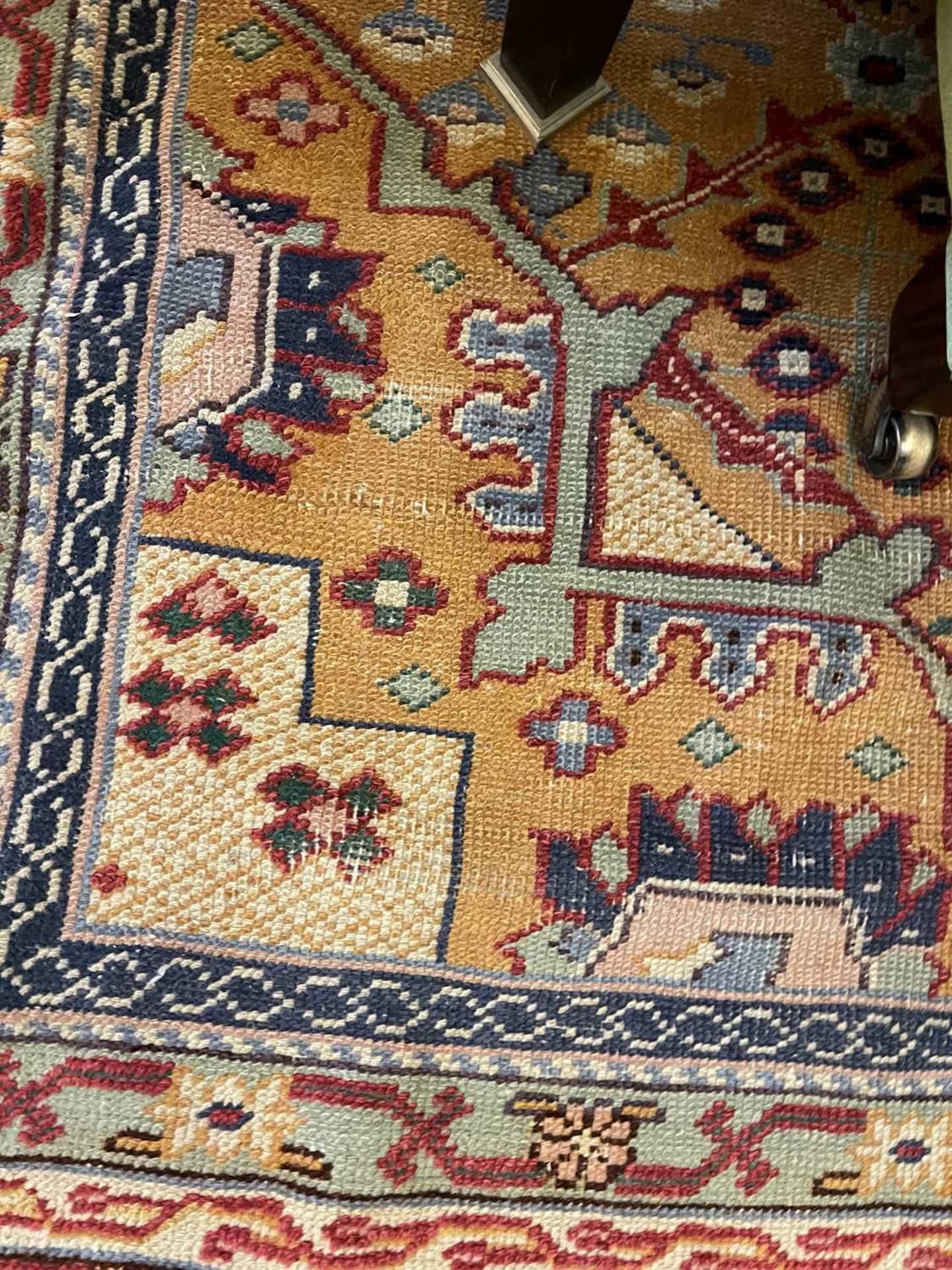 A Persian wool carpet, - Bild 18 aus 26