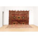 A large Azerbaijan carpet,