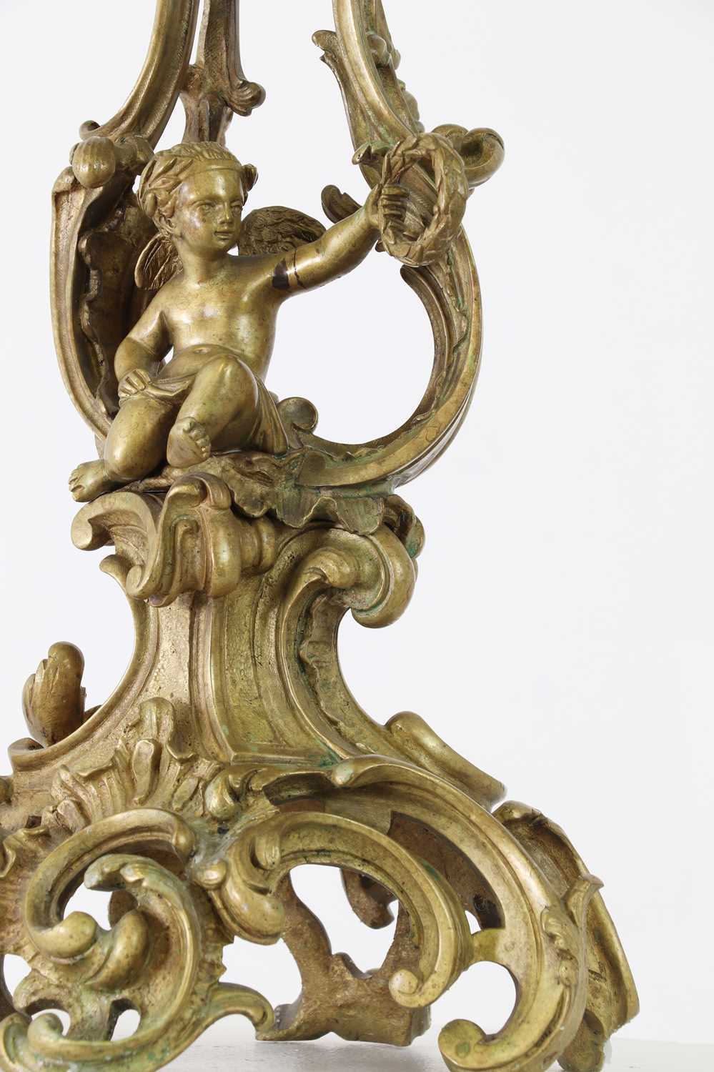 A Louis XV-style ormolu candelabrum, - Image 2 of 6