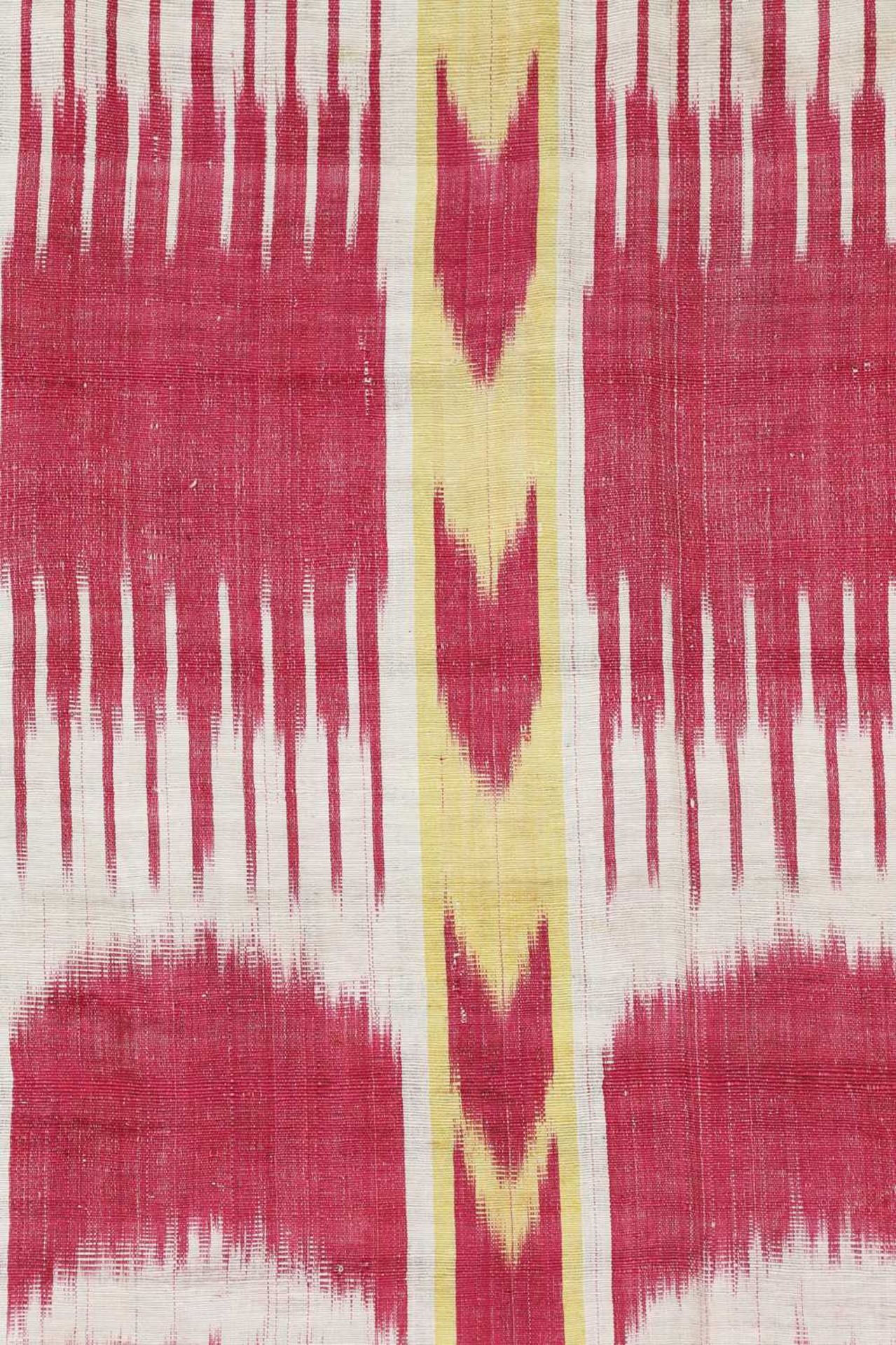 A silk ikat panel, - Image 4 of 11