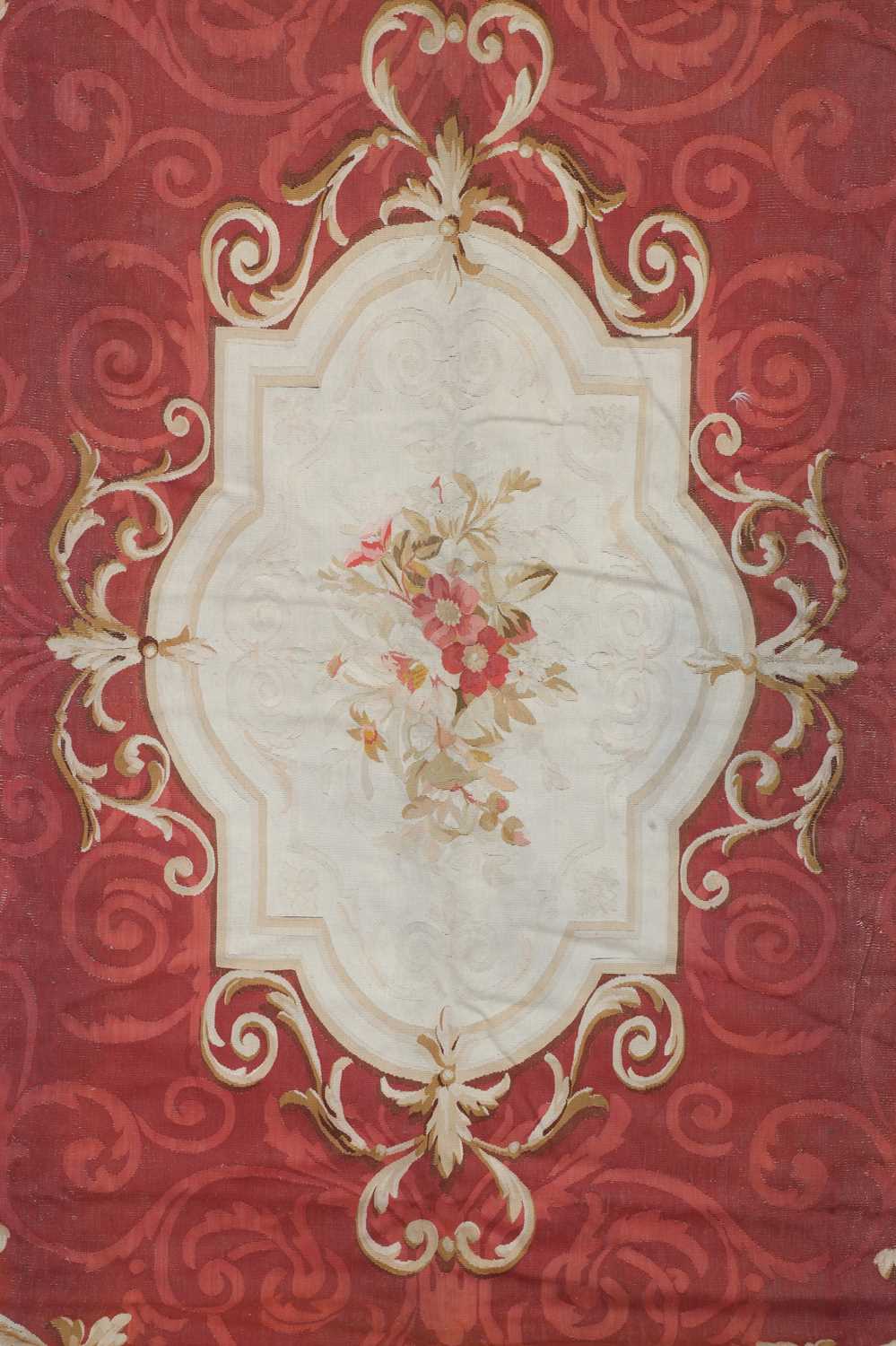 An Aubusson wool rug, - Image 10 of 15