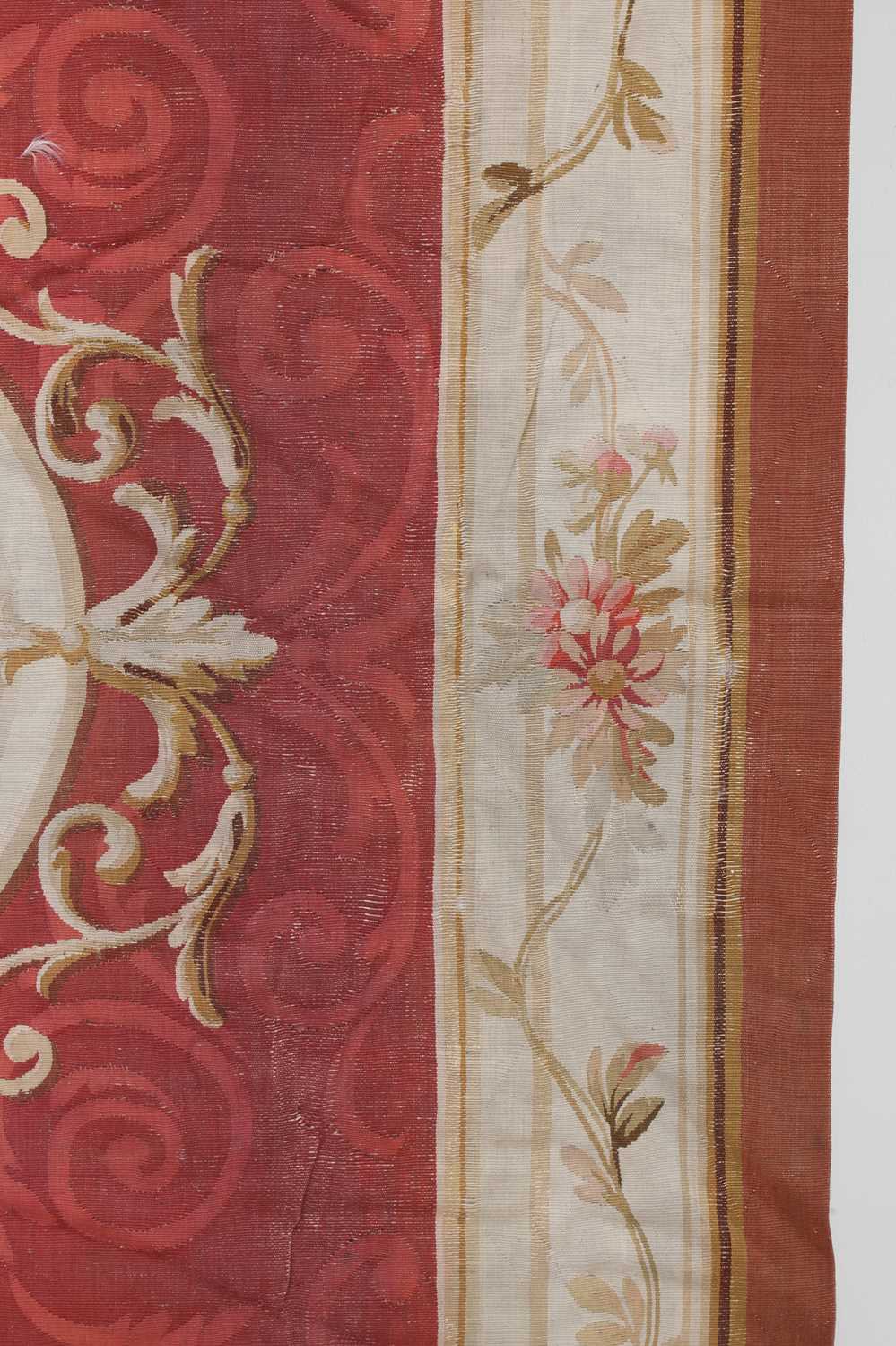 An Aubusson wool rug, - Image 11 of 15