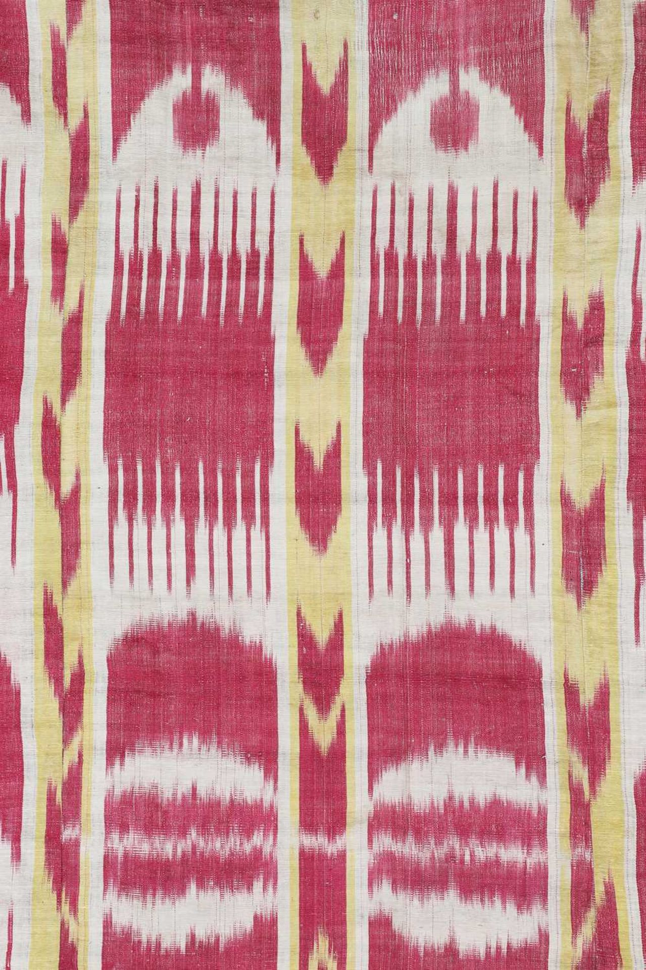 A silk ikat panel, - Image 5 of 11