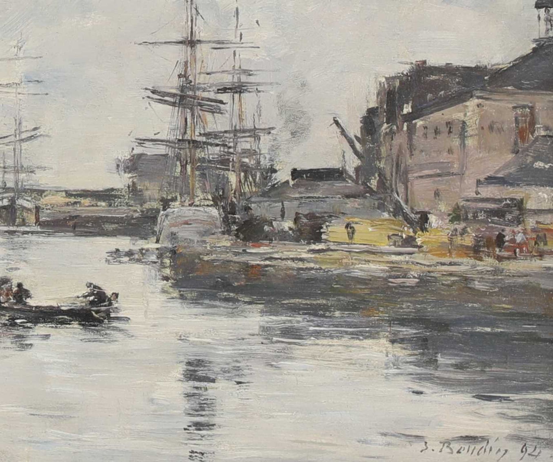 Eugène Boudin (French, 1824-1898) - Image 5 of 13